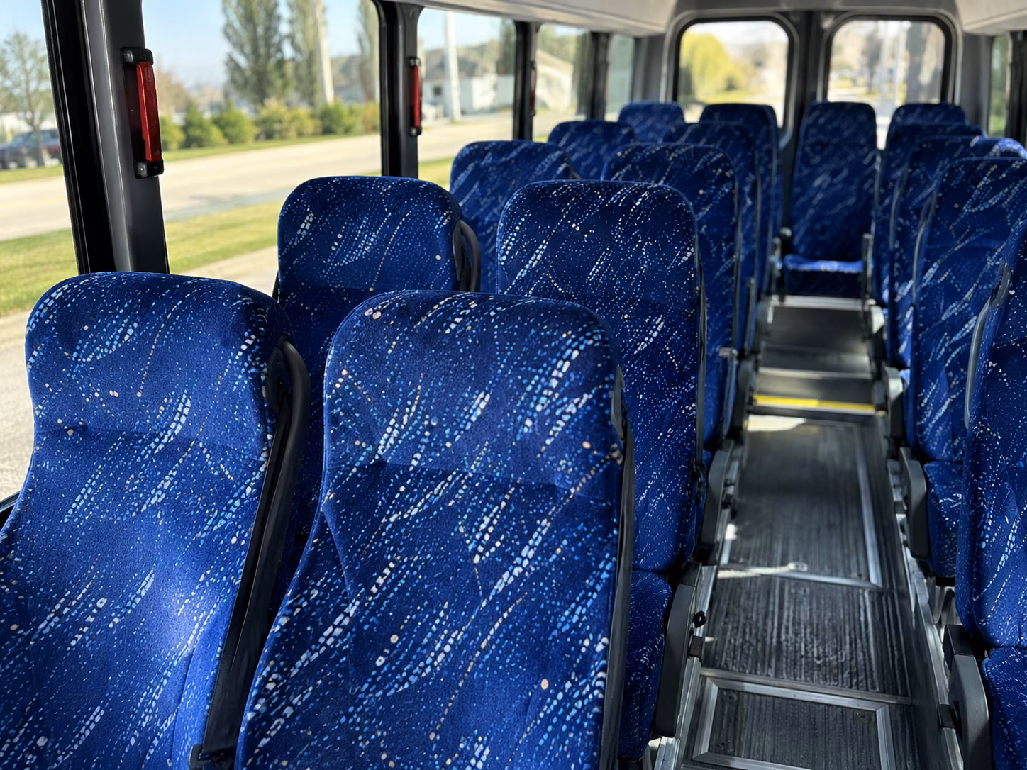 stockton airport transportation onboard seating