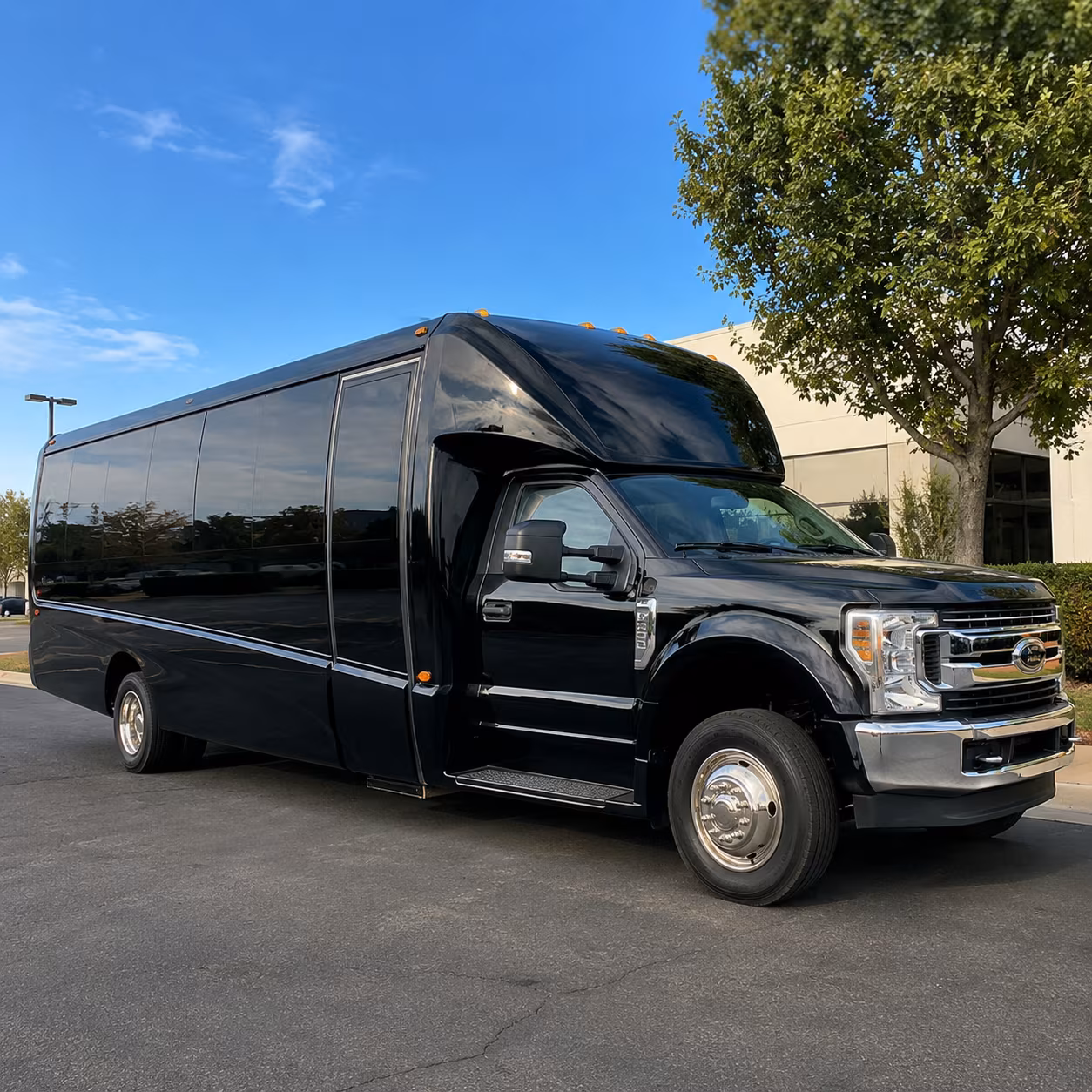 stockton employee transportation onboard seating