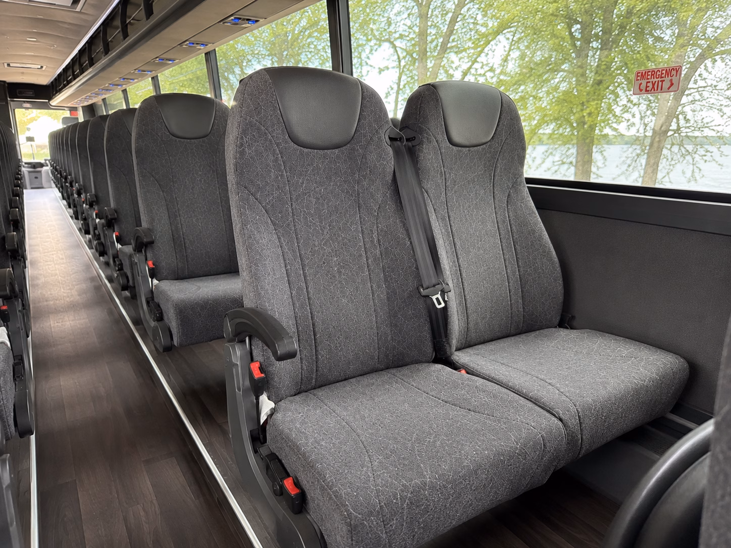 stockton religious group transportation onboard seating