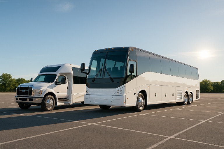 Charter Bus in Stockton